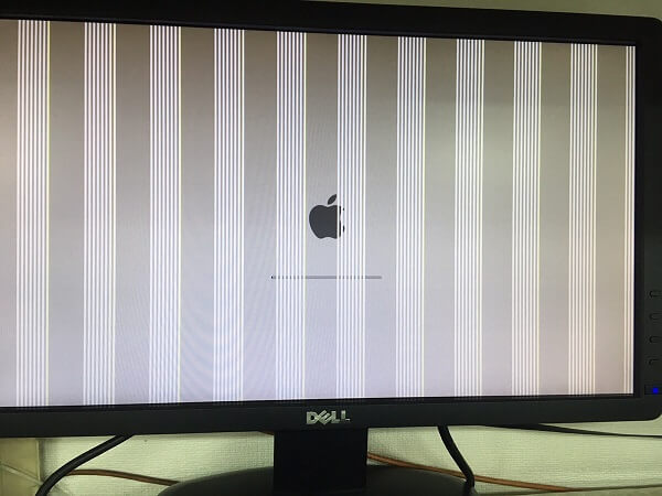 デスクトップパソコンの画面が映らない／Apple Mac OS Xのイメージ