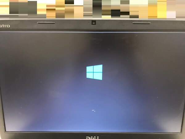ノートパソコンの液晶画面の上部に白い線が入ってる Dell デル Windows 10 パソコンメイト